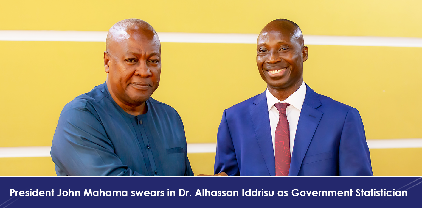 Dr. Alhassan Iddrisu Pledges Bold Statistical Vision at his Swearing-In Ceremony